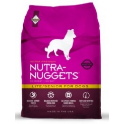 NUTRA NUGGETS LITE/SENIOR 15KG